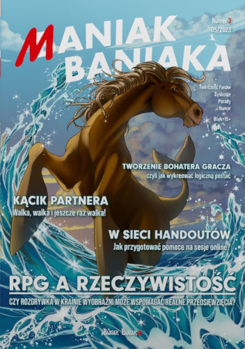 Okładki książek z serii Maniak Baniaka