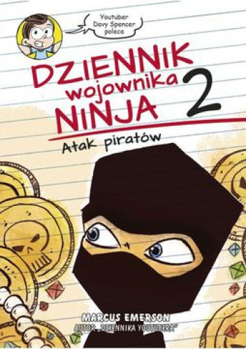 Okładki książek z cyklu Dziennik wojownika ninja