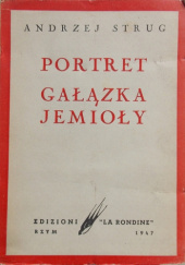 Okładka książki Portret; Gałązka jemioły Andrzej Strug