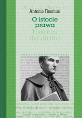 Okładka książki O istocie prawa Antonio Rosmini (bł.)