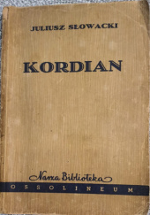 Okładka książki Kordian Juliusz Słowacki
