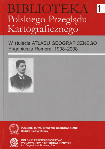 Okładki książek z cyklu Biblioteka Polskiego Przeglądu Kartograficznego