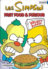 Okładka książki Fast food & furious Matt Groening