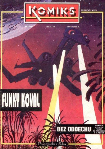 Okładki książek z cyklu Funky Koval