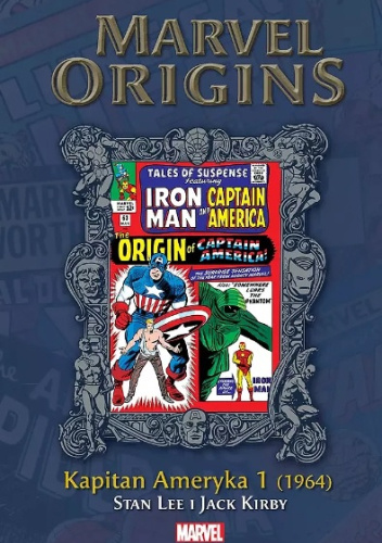 Okładki książek z cyklu Kapitan Ameryka (1964)