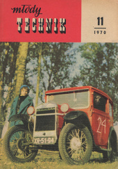 Okładka książki Młody Technik, nr 11/1970 Redakcja magazynu Młody Technik, Andrzej Stoff