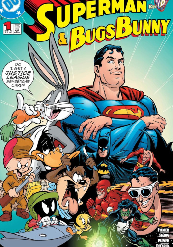 Okładki książek z cyklu Superman & Bugs Bunny
