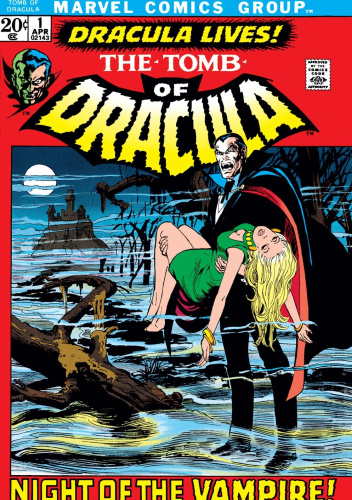 Okładki książek z cyklu The Tomb of Dracula