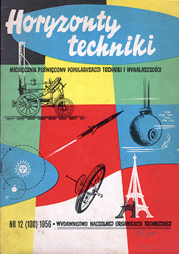 Okładki książek z cyklu Horyzonty Techniki