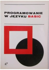 Okładka książki Programowanie w języku Basic Zbigniew Czech, Krysztof Nałęcki, Stanisław Wołek