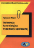 Okładka książki Instrukcja kancelaryjna w pomocy społecznej Ryszard Majer