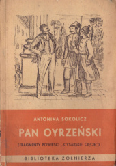 Okładka książki Pan Oyrzeński. Fragment powieści "Cysarskie cięcie" Antonina Sokolicz