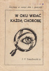 Okładka książki W oku widać każdą chorobę J. P. Zajączkowski jr.