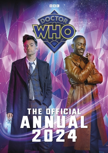 Okładki książek z cyklu Doctor Who Annuals