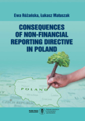 Okładka książki Consequences of Non-Financial Reporting Directive in Poland Łukasz Matuszak, Ewa Różańska