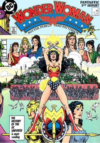 Okładki książek z cyklu Wonder Woman volume 2