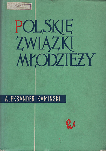 Okładki książek z cyklu Polskie związki młodzieży w I połowie XIX w.