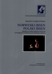 Okładka książki Norweski Ibsen, polski Ibsen: przekład form adresatywnych w wybranych dramatach Henryka Ibsena Helena Garczyńska
