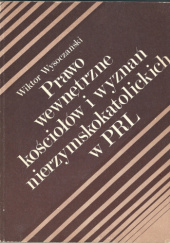Prawo wewnętrzne kościołów i wyznań nierzymskokatolickich w PRL