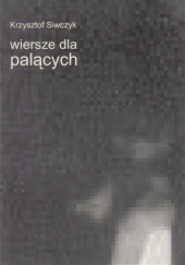 Okładka książki wiersze dla palących Krzysztof Siwczyk