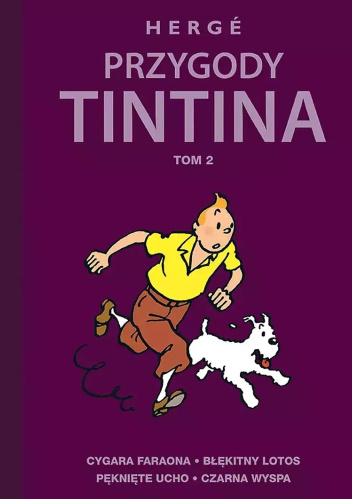 Okładki książek z cyklu Przygody TinTina (wydanie zbiorcze)