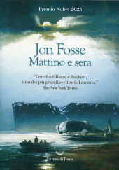 Okładka książki Mattino e sera Jon Fosse