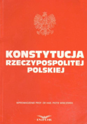 Okładka książki Konstytucja Rzeczypospolitej Polskiej praca zbiorowa