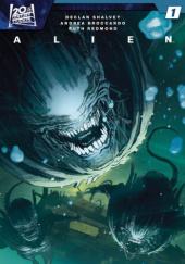 Okładka książki Alien: Descendant #1 Andrea Broccardo, Declan Shalvey