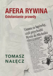 Okładka książki Afera Rywina Tomasz Nałęcz