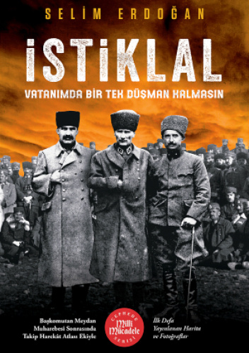 Okładki książek z serii Cephede Milli Mücadele Serisi
