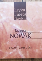 Okładka książki Bramy czułości Tadeusz Nowak