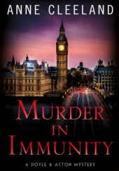 Okładka książki Murder in Immunity Anne Cleeland