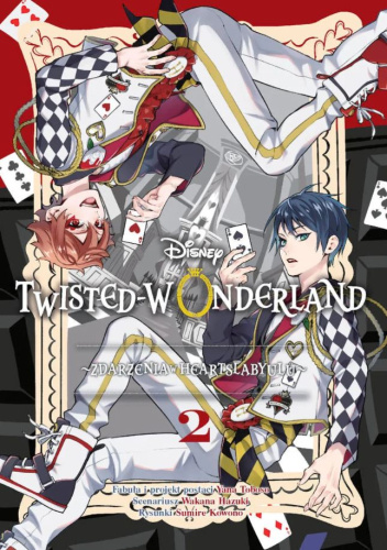 Okładki książek z cyklu Twisted-Wonderland