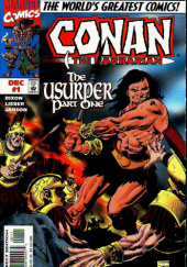 Okładka książki Conan the Barbarian: The Usurper #1 Chuck Dixon, Steve Lieber