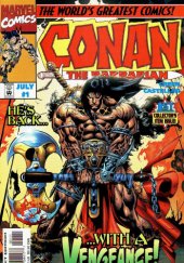 Okładka książki Conan the Barbarian Vol 2 #1 Claudio Castellini
