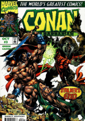 Okładka książki Conan the Barbarian Vol 2 #3 Claudio Castellini