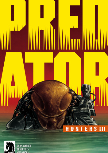 Okładki książek z cyklu Predator Hunters III