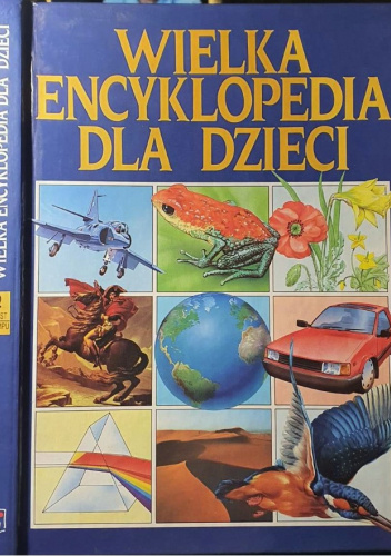 Okładki książek z cyklu Wielka Encyklopedia dla dzieci
