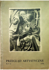 Okładka książki Przegląd Artystyczny nr 5-6 1950 praca zbiorowa
