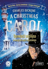 Okładka książki A Christmas Carol w nowej szacie graficznej Charles Dickens