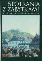 Okładka książki Spotkania z Zabytkami 3 1983 Krzysztof Nowiński, Redakcja Spotkań z Zabytkami