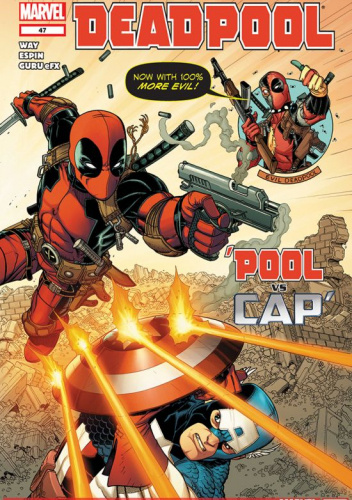 Okładki książek z cyklu Deadpool (2008)