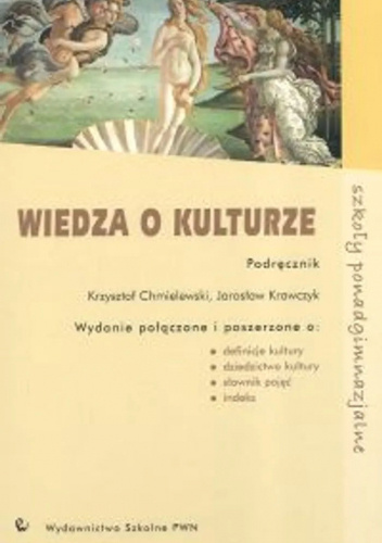 Okładki książek z serii Wiedza o kulturze