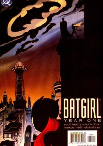 Okładki książek z cyklu Batgirl: Year One Vol 1