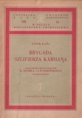 Okładka książki Brygada szlifierza Karhana Vašek Káňa