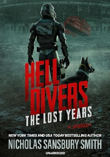 Okładki książek z cyklu Hell Divers