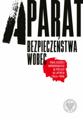 Okładka książki Aparat bezpieczeństwa wobec mniejszości narodowych w Polsce w latach 1944–1956 Jarosław Syrnyk