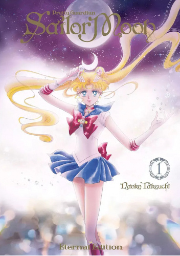 Okładki książek z cyklu Pretty Guardian Sailor Moon Eternal Edition