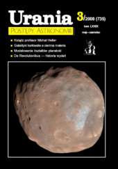 Okładka książki Urania - Postępy Astronomii 3/2008 Redakcja pisma Urania