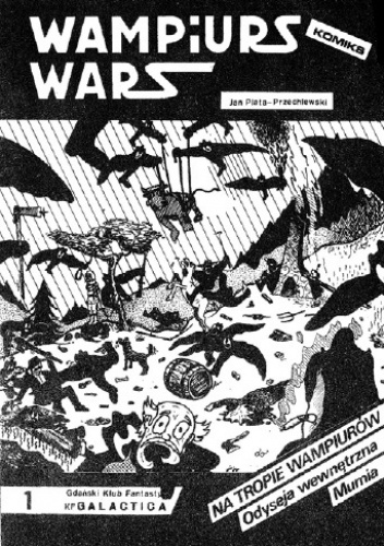Okładki książek z cyklu Wampiurs Wars